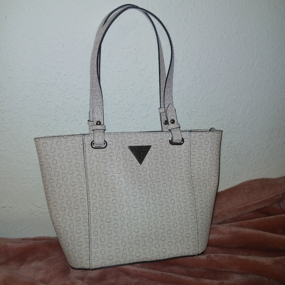 Guess Powder Pink Tote Purse